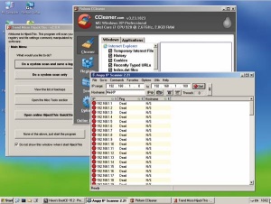 Hiren's BootCD vključuje tudi živo različico okolja Windows XP, v njem je na voljo kar nekaj koristnih programov.